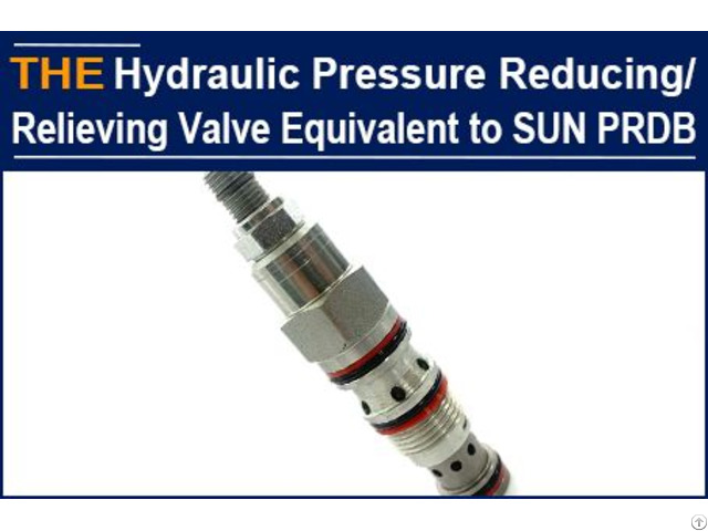 Hydraulic Pressure Reducing Relieving Valve Equivalent To Sun Prdb