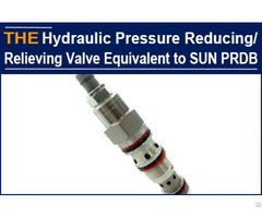 Hydraulic Pressure Reducing Relieving Valve Equivalent To Sun Prdb