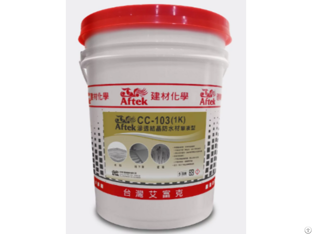 Aftek Cc 103 1k Crystalline Waterproofing Materials