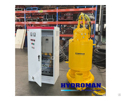 Hydroman® Heavy Duty Slurry Submersible Pump With Control Cabinet