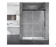Aluminum Soft Closing Sliding Glass Shower Enclosure