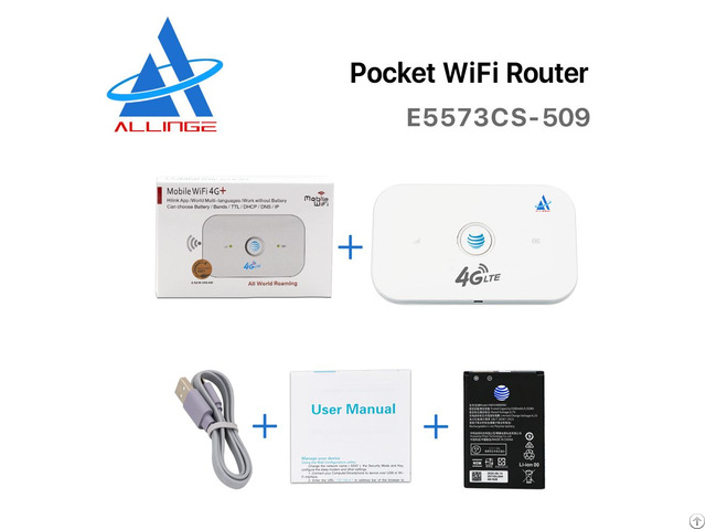 Allinge Xyy006 E5573 609 Pocket Router Wifi Hotspot Ltewireless