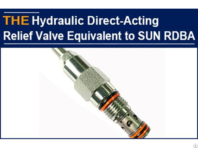 Hydraulic Direct Acting Relief Valve Benchmarking Sun Rdba