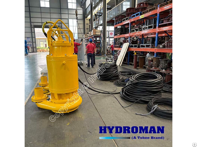 Hydroman® Submersible Slurry Pump For Mud Dredging