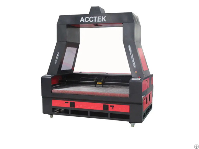 Ccd Camera Polyester Fabric Laser Cutting Machine For Textile