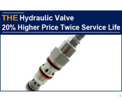 Hydraulic Valve 20% Higher Price Twice Service Life
