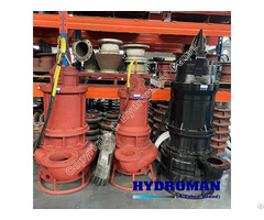 Hydroman® Electric Submersible Sand Pump With Agitator For Dredging Harbors