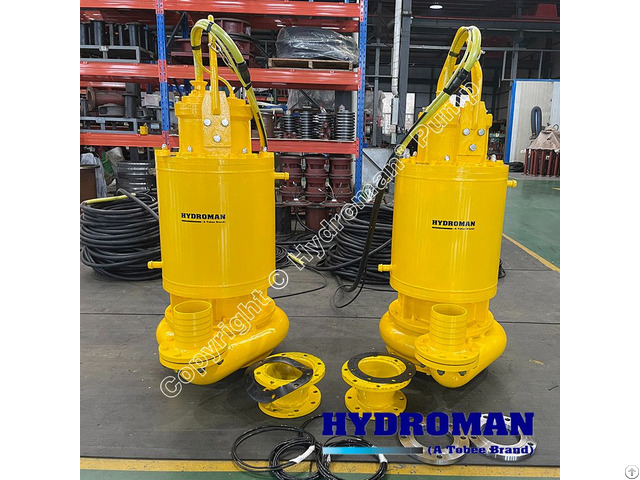 Hydroman® Submersible Centrifugal Mud Suction Slurry Pump For Sand Dredging