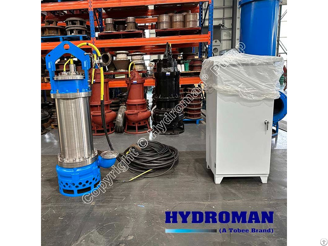 Hydroman® Electric Submersible Stainless Steel Pump For Dredging Mud