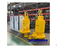 Hydroman® Submersible Mud Sucking Pump With Agitator Cutters