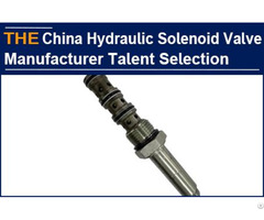 China Hydraulic Solenoid Valve Manufacturer Talent Selection