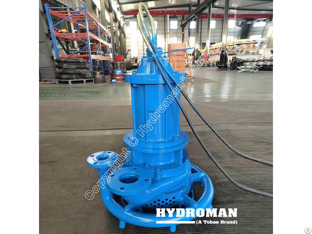 Hydroman® Submersible Dredge Agitator Sand Pumps With Jet Ring