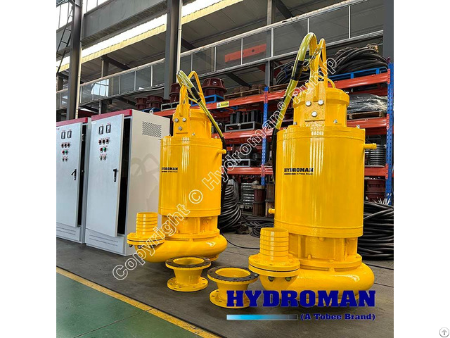 Hydroman® Sand Mining Submersible Sludge Suction Pump For River Dredging