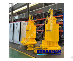 Hydroman® Sand Mining Submersible Sludge Suction Pump For River Dredging