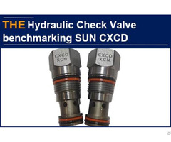 Hydraulic Check Valve Benchmarking Sun Cxcd