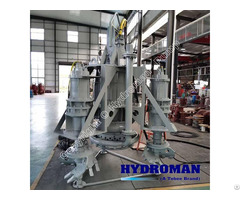 Hydroman® Electric Motor Small Submersible Mine Slurry Mud Pump With Side Agitators