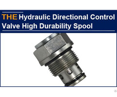 Hydraulic Directional Control Valve High Durability Spool