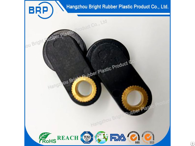 Pa66 Brass Insert Injection Plastic Part