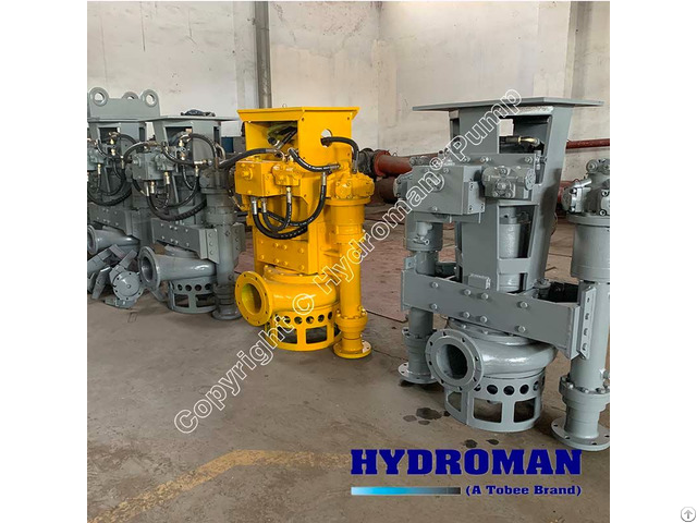 Hydroman® Hydraulic Submersible Sand Dredging Pump With Two Sides Excavators