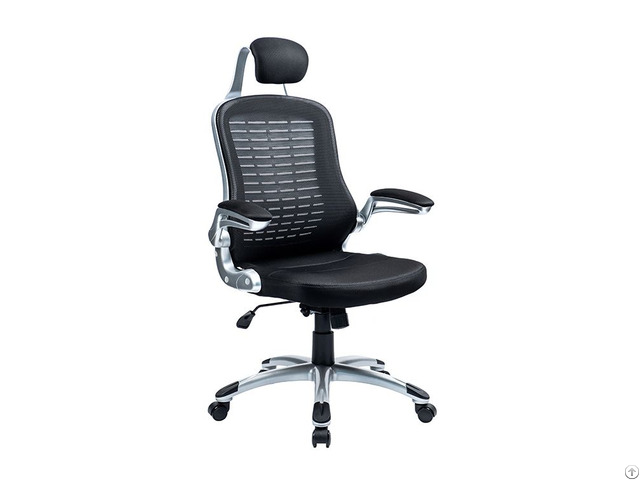 Hot Sale Height Adjustable Swivel Mesh Office Chair With Headrest