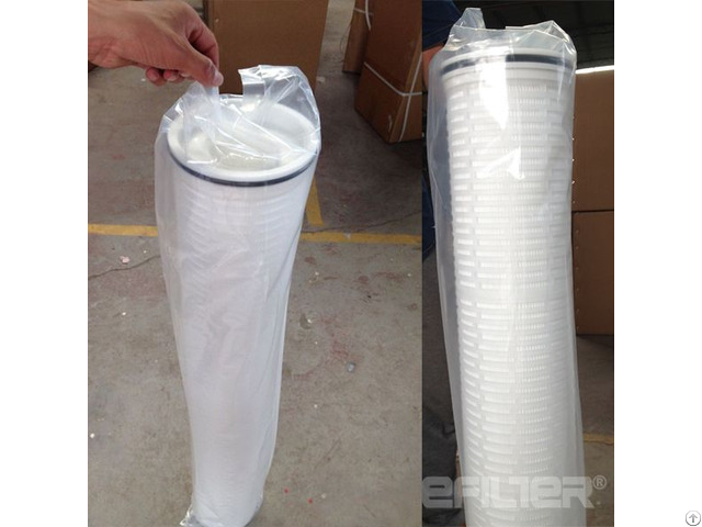 Ultipleat High Flow Industrial Water Filter Hfu660uy100h For Power Plant Hfu640uy200j