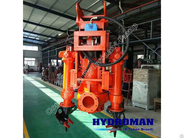 Hydroman® Hydraulically Driven Submersible Gold Dredge Suction Pumps