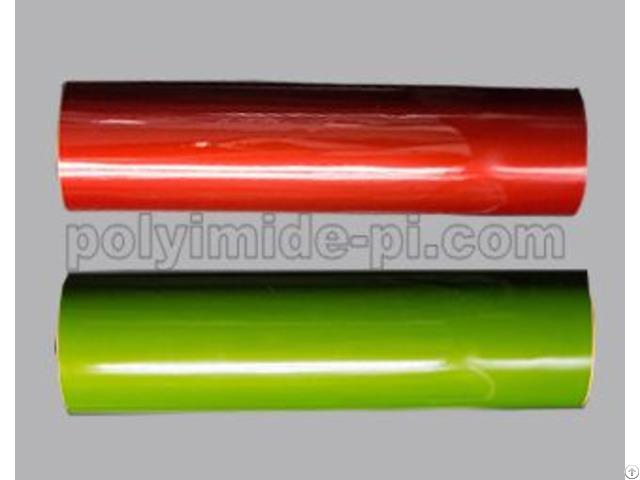 Green Red Transparent Polyimide Film