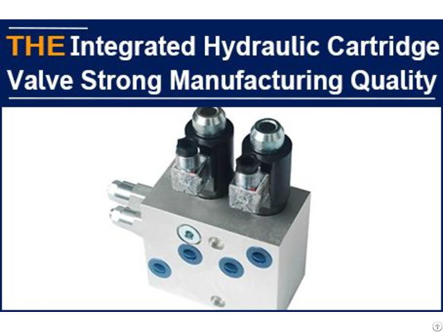 Integrated Hydraulic Cartridge Valve Strong Manufacturing Quality