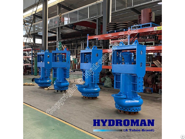 Hydroman® Submersible Dredge Suction Sand Pump With Hydraulic System