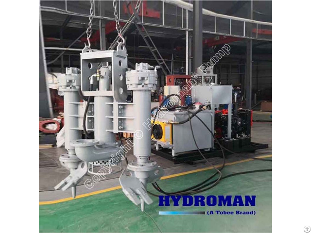 Hydroman® Hydraulic Submersible Slurry Pump In Solids Control System