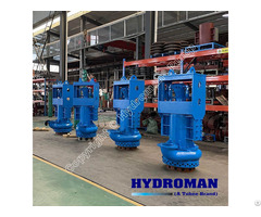 Hydroman® Hydraulic River Dredging Heavy Duty Submersible Slurry Pump With Agitator