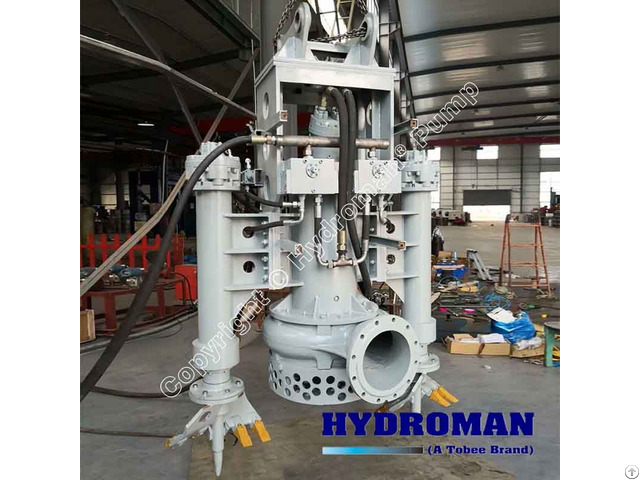 Hydroman® Hydraulic Submersible Mud Pump For Dredging Sand With Side Agitators