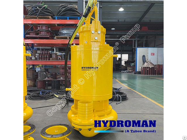 Hydroman® Submersible Sand Pump For Channel Maintenance Dredging