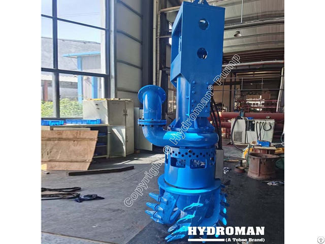 Hydroman® Hydraulic Solids Dredging Mud Pump For Gold Mining With Head Cutter