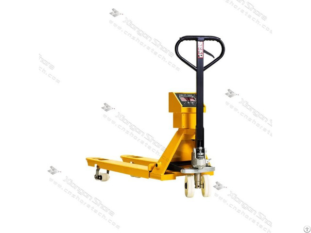 Weighing Jack Manual Hand Pallet Truck With Scale