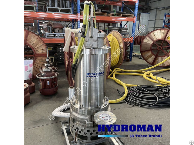 Hydroman® Stainless Steel Submersible Slurry Pumps For Waste Water