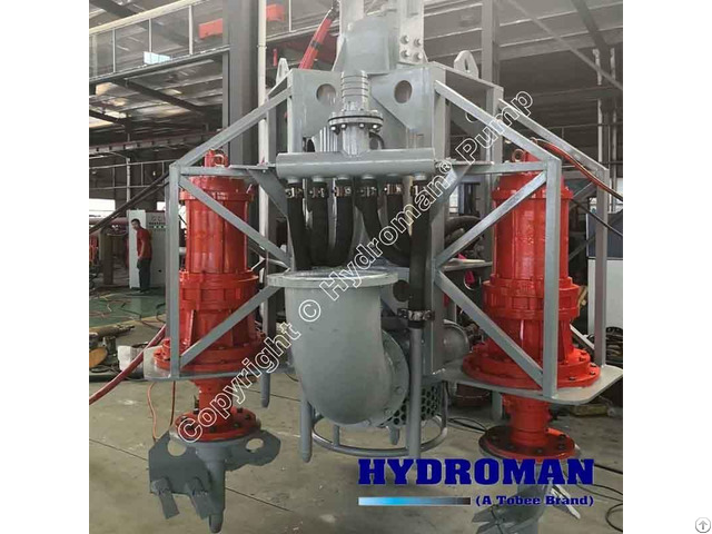 Hydroman® Submersible Sewage Slurry Centrifugal Mud Pump With Side Agitators