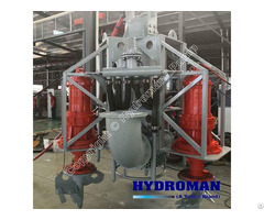 Hydroman® Submersible Sewage Slurry Centrifugal Mud Pump With Side Agitators