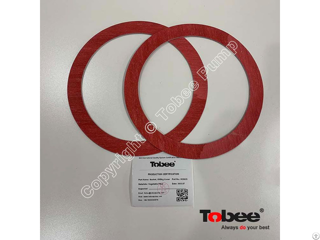 Tobee® H20625 Gasket Inboard Bearing Cover For 2500 Pump