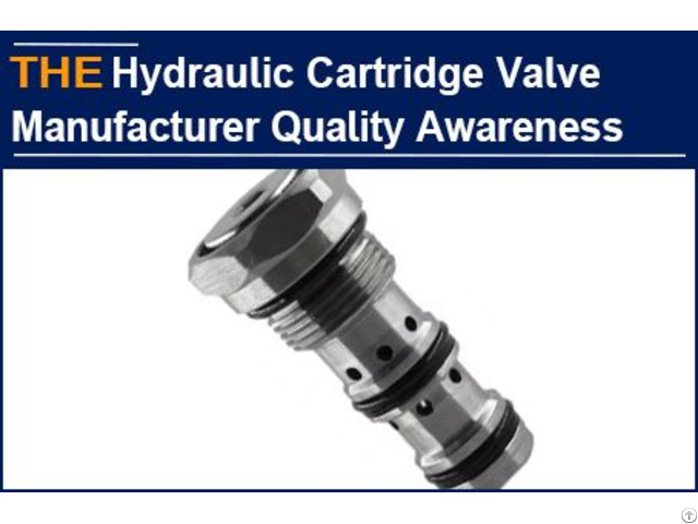 Hydraulic Cartridge Valve Manufacturer Quality Awareness