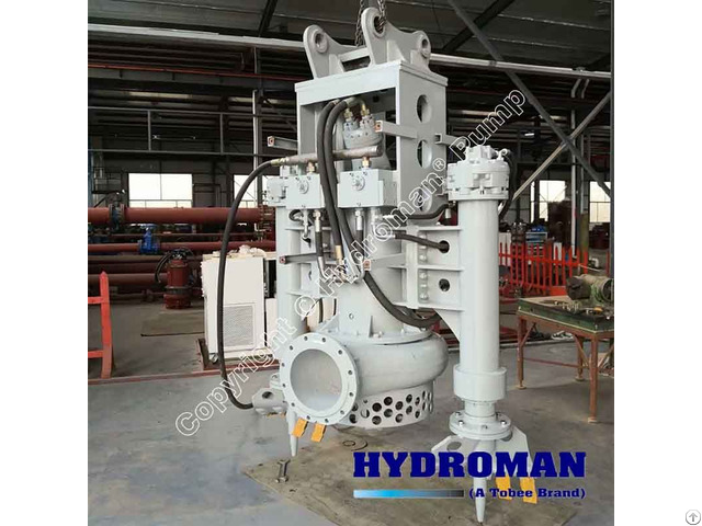 Hydroman® Submersible Vertical Sand Pump With Excavator Side Cutters