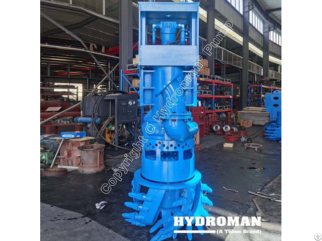 Hydroman® Hydraulic Submersible Dredge Booster Pumps With Head Cutters