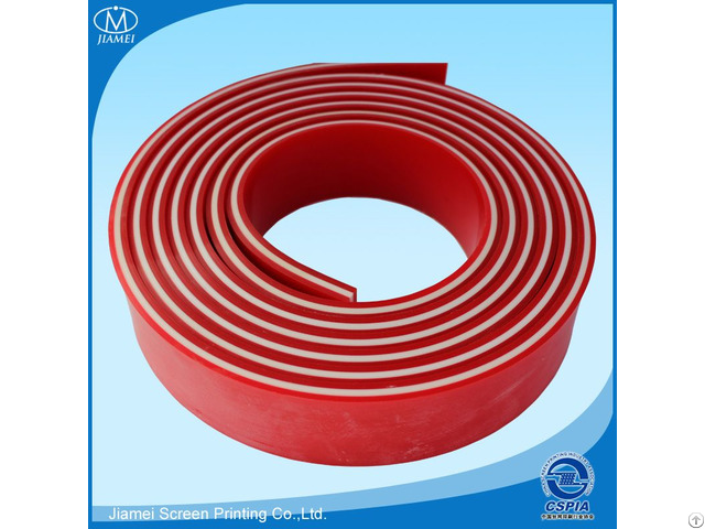 Triple Squeegee Blade Rubber For Silk Screen Printing