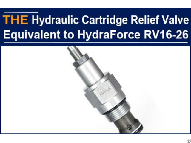 Hydraulic Relief Valve Equivalent To Hydraforce Rv16 26