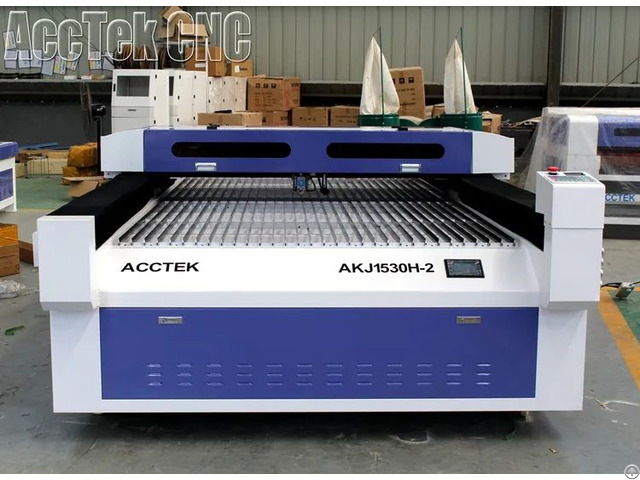 Acctek Co2 Laser Cutting Machinery With Ce Certificate Akj1530h