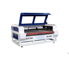 Roll Fabric Cnc Laser Cutting Machine Textile Auto Feeding