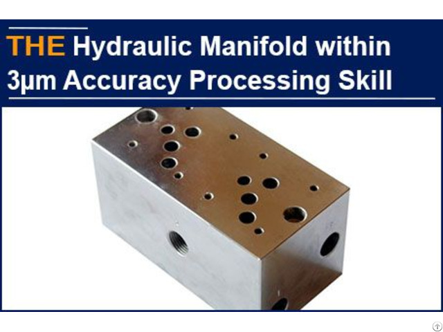 Hydraulic Manifold Within 3μm Accuracy Processing Skill