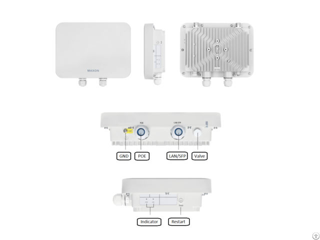 Maxon Ip68 Wifi6 4x4 Industrial Access Poin