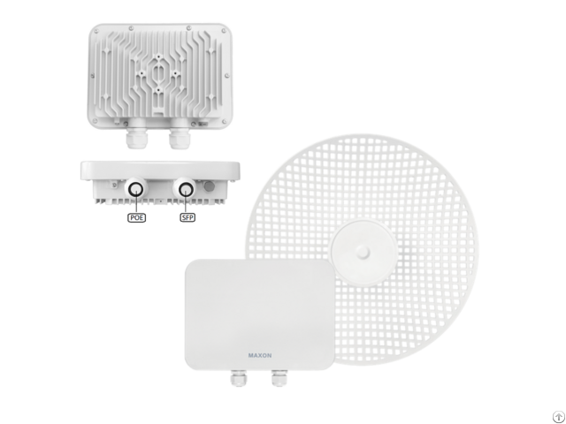 Maxon Ip68 Wifi4 300mbps Outdoor Up To 50km Industrial Wireless Bridge