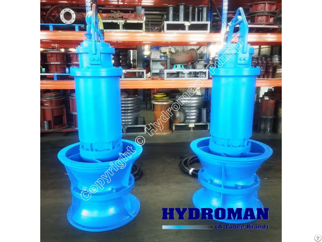 Hydroman® Vertical Axial Flow Pump For Discharging Sedimental And Mud Slurry